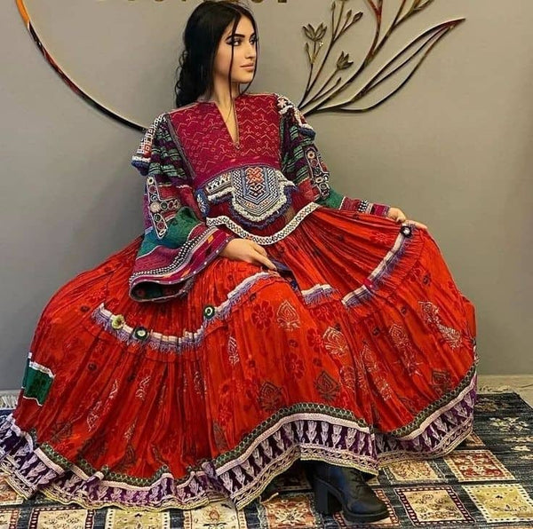 Beautiful afghan dress