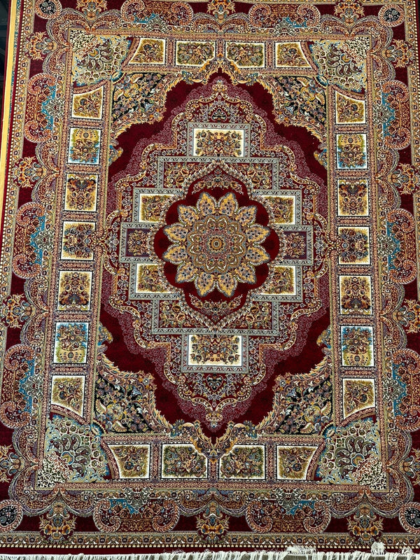 hand knotted Afghan wool  rug