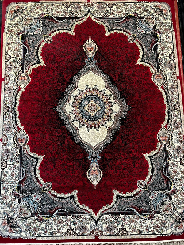 hand knotted Afghan wool rug