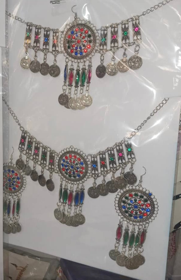 Afghani jewellery set