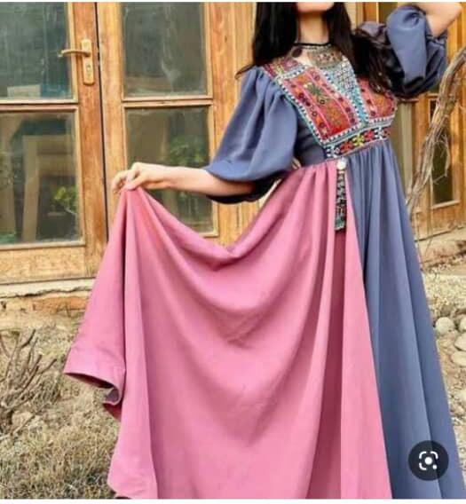 Beautiful afghani dress